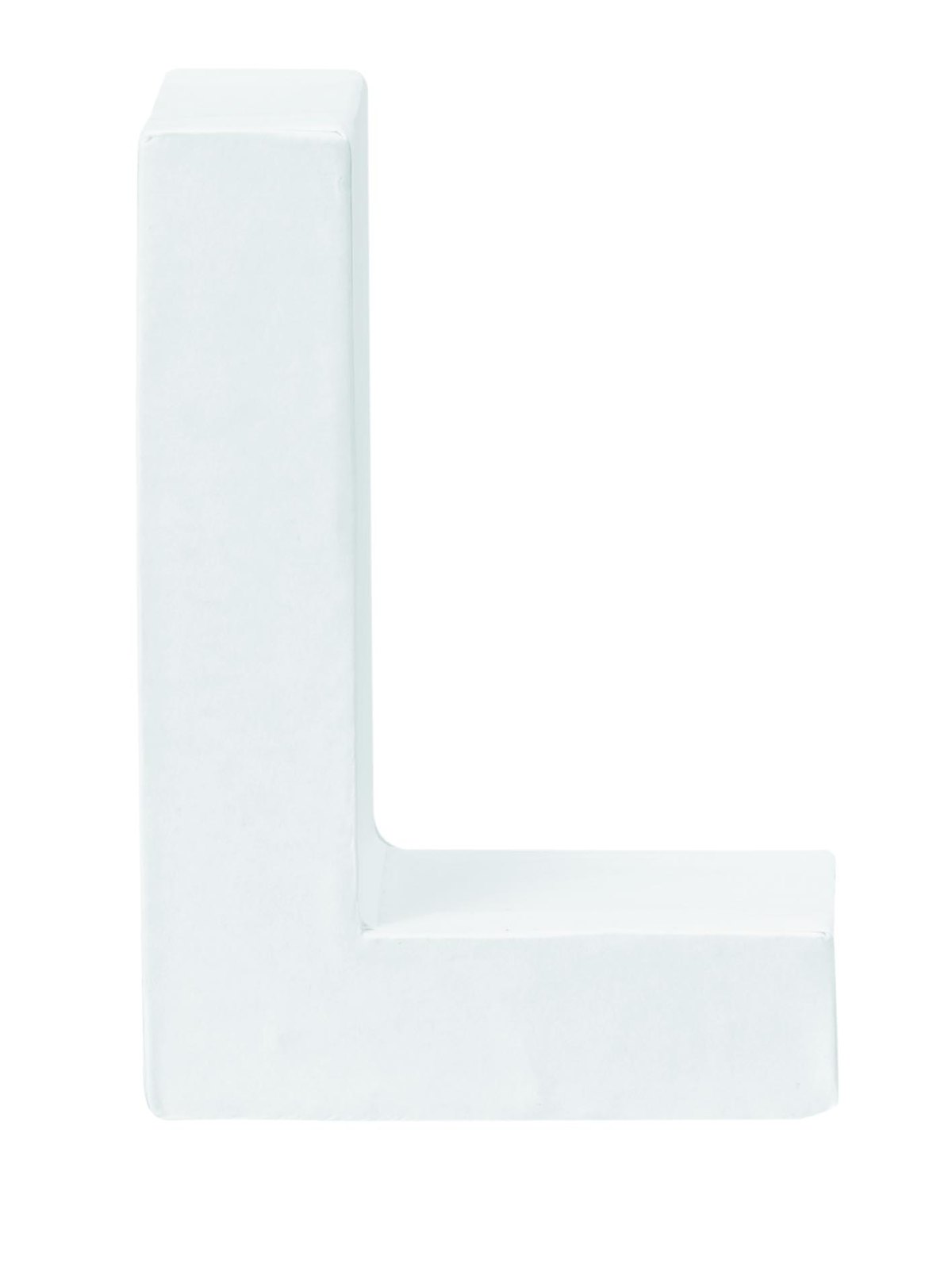 Lettres en carton L 10x3,5cm